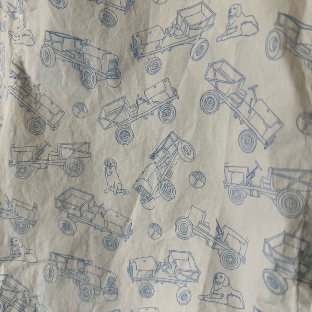 Puma x Arnold Palmer Men’s White Best Friend Print Button-up Shirt Size Large - Picture 6 of 10